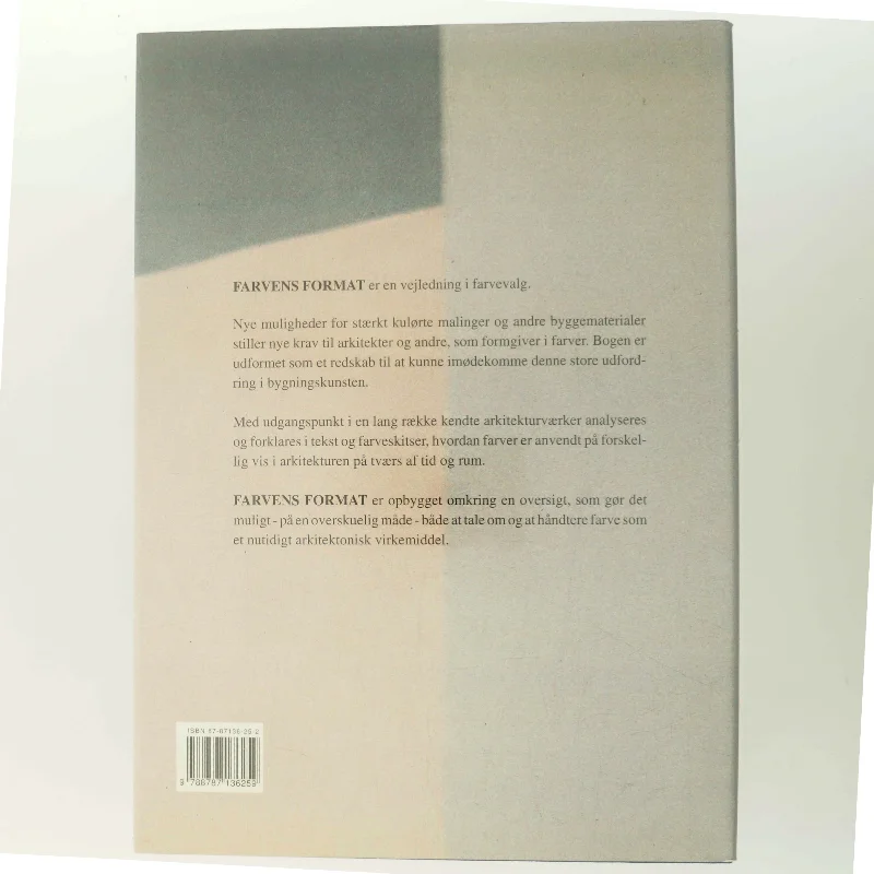 Farvens format : en vejledning i farvevalg af Anne Kappel (Bog)