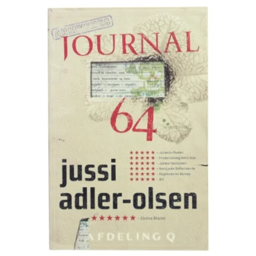 Journal 64 : krimithriller af Jussi Adler-Olsen (Bog)