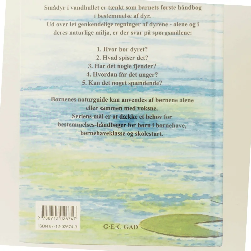 Smådyr i vandhullet (Bog)