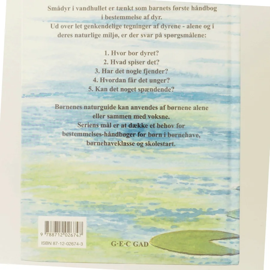 Smådyr i vandhullet (Bog)