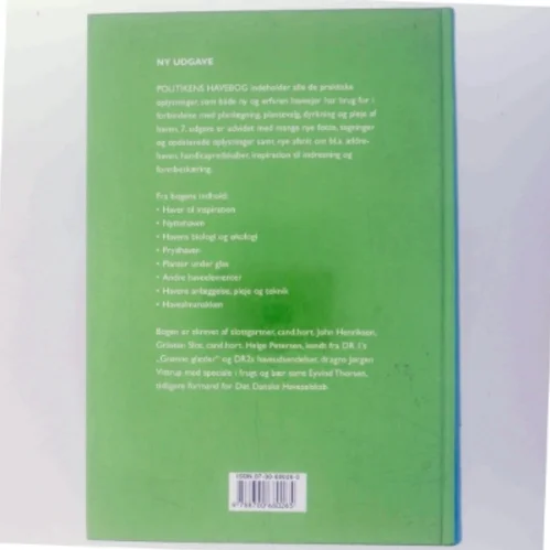 Politikens havebog af John Henriksen (f. 1945) (Bog)