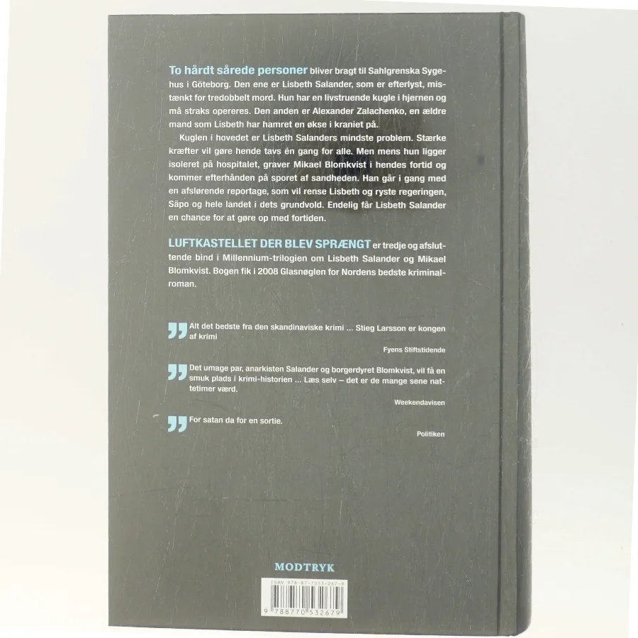 Luftkastellet Der Blev SprÃ¦ngt (in Danish) af Stieg Larsson (Bog)