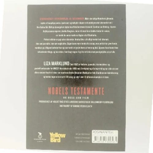 Nobels testamente af Liza Marklund (Bog)