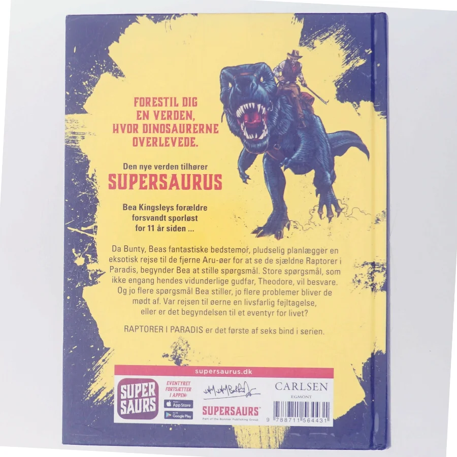 Supersaurus - raptorer i paradis af Jay Jay Burridge (Bog)