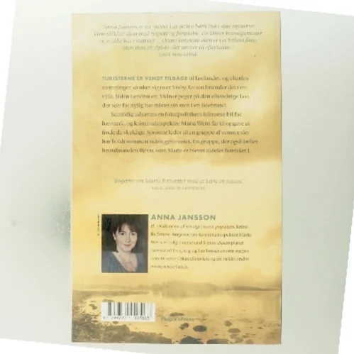 Dans på glødende kul : kriminalroman af Anna Jansson (Bog)