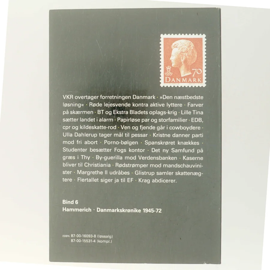 Danmarkskrønike: Det Store Flip 1968-72 af Hammerich (Bog)
