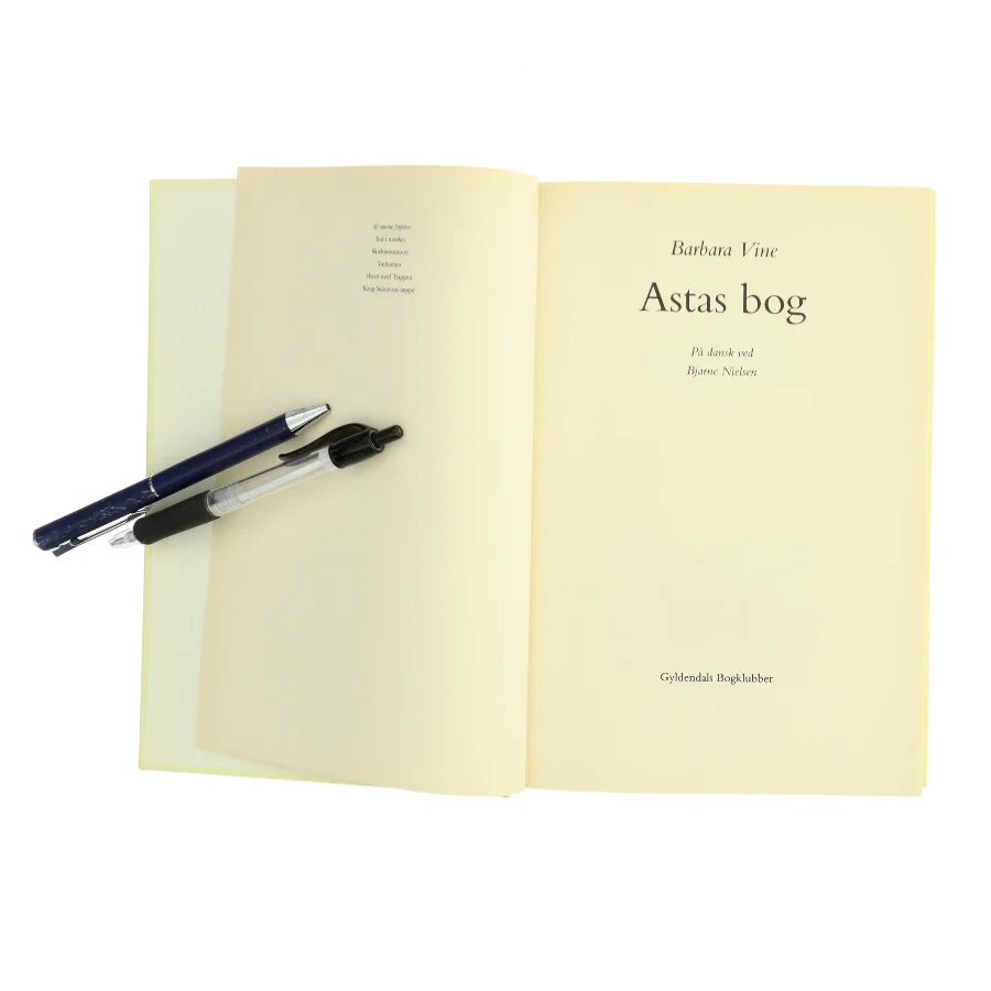 Astas bog af Barbara Vine (Bog)
