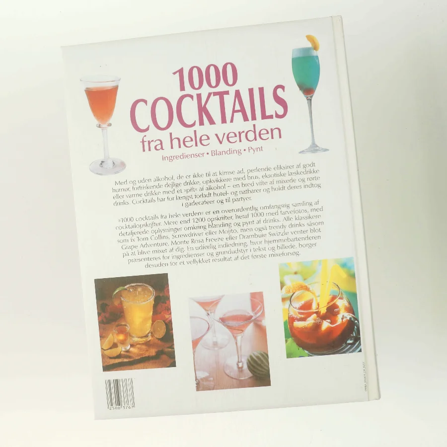 1000 Cocktails fra hele verden af Naumann & Göbel (Bog)