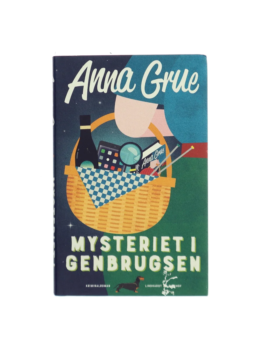 Forsiden af Mysteriet i Genbrugsen af Anna Grue
