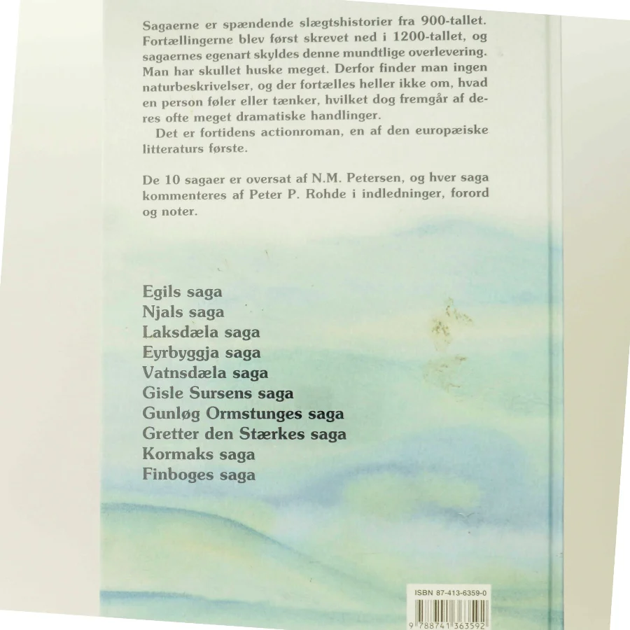 Islandske sagaer (Ved Peter P. Rohde) af Peter P. Rohde (Bog)