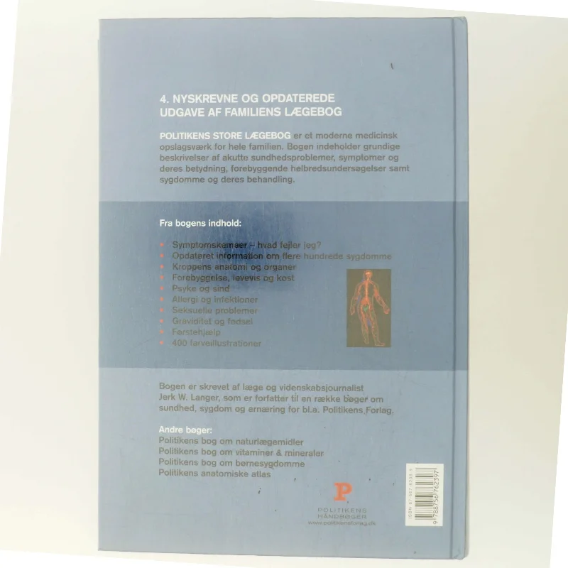 Politikens store lægebog af Jerk W. Langer (Bog)