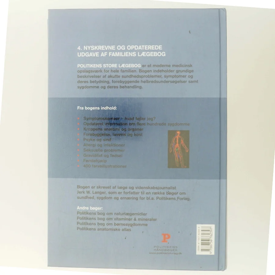 Politikens store lægebog af Jerk W. Langer (Bog)