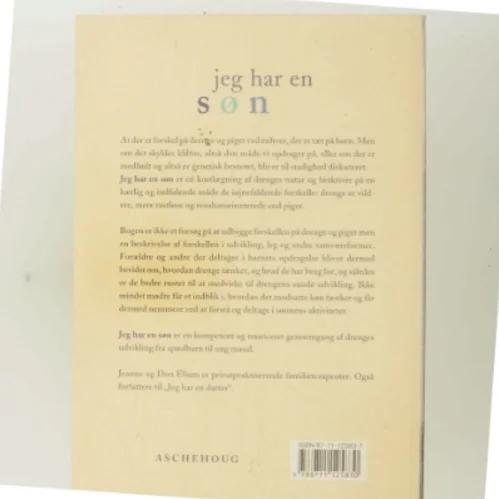 Jeg har en søn af Jeanne og Don Elium (Bog)