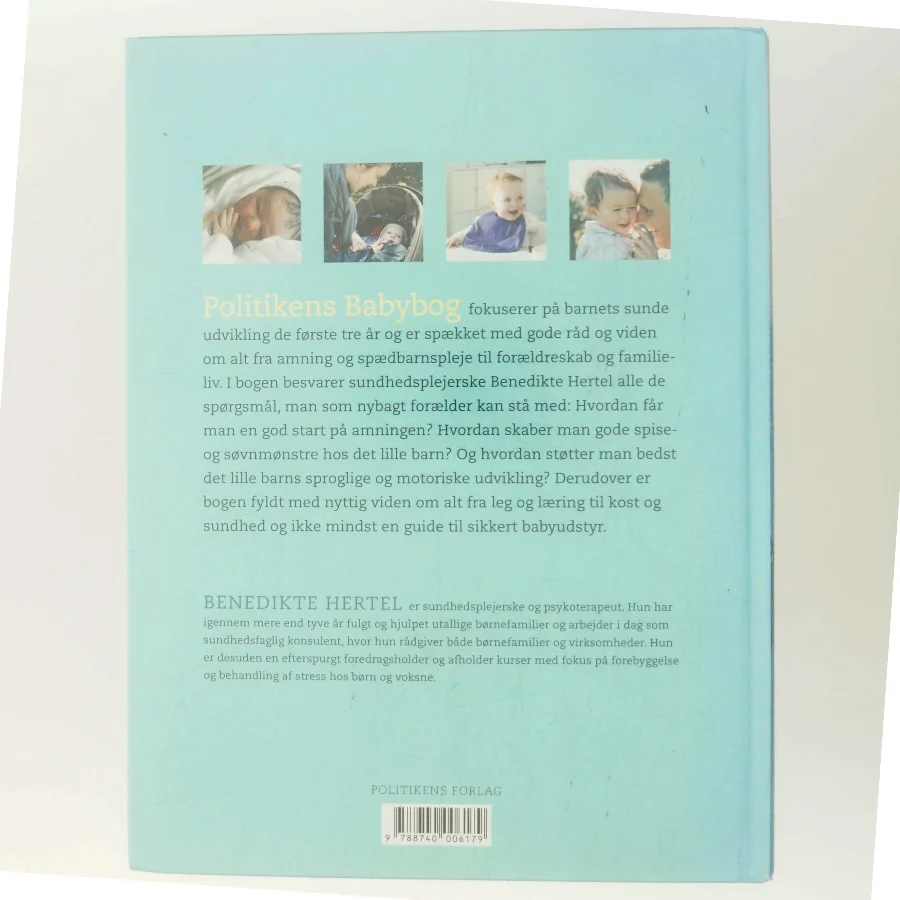 Politikens babybog af Benedikte Hertel (Bog)