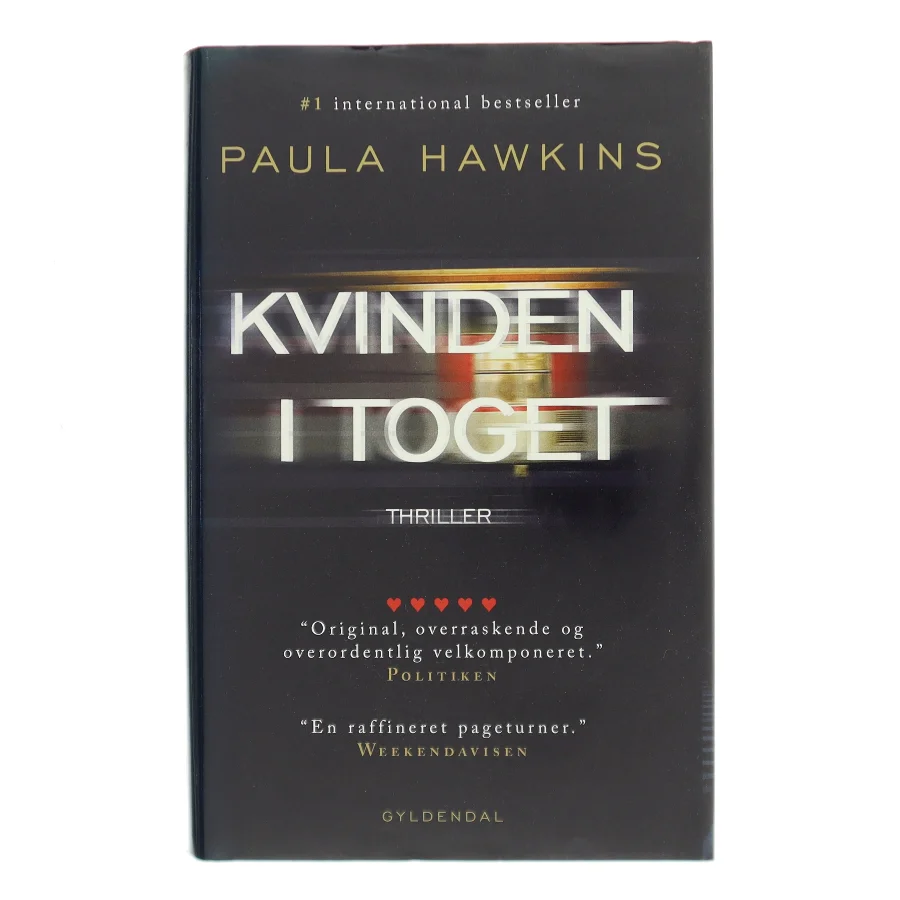 Kvinden i toget af Paula Hawkins (Bog)