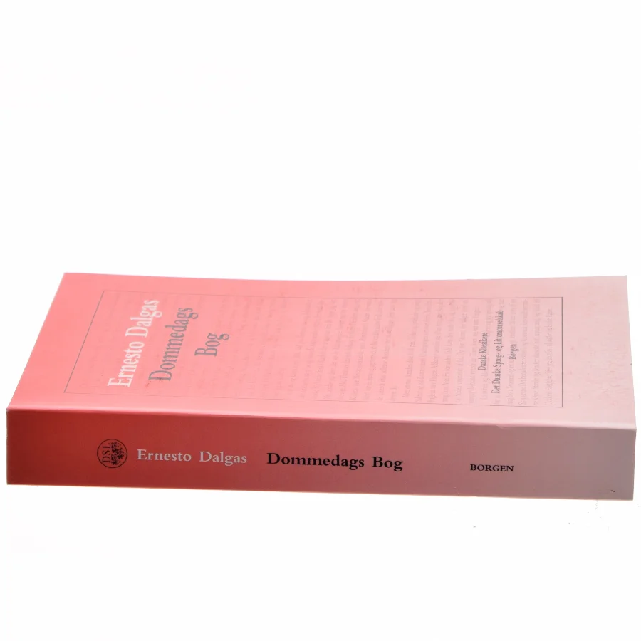 Dommedags Bog af Ernesto Dalgas (Bog) fra Borgen