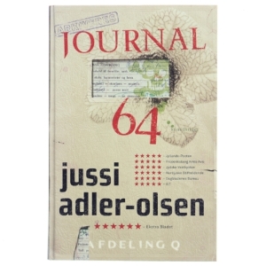 Journal 64. 4 af Jussi Adler-Olsen (Bog)