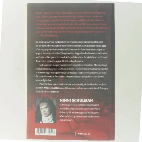 Pigen med sne i håret af Ninni Schulman (Bog)