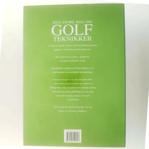 Den store bog om golfteknikker af Chris Meadows (Bog)