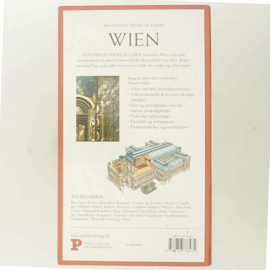 Politikens visuelle guide - Wien af Stephen Brook (Bog)