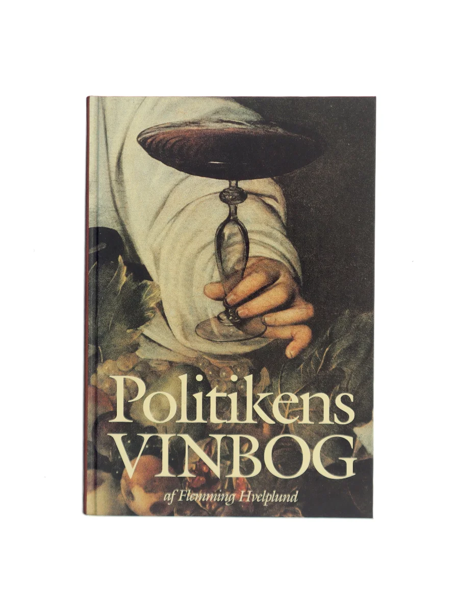 Forsiden af Politikens vinbog af Flemming Hvelplund