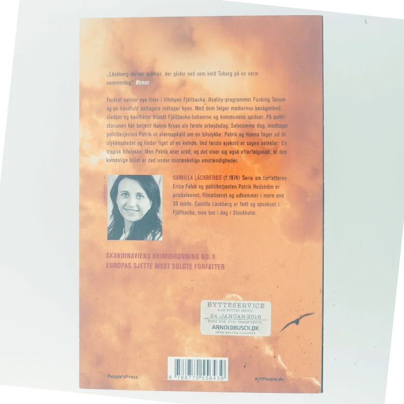 Ulykkesfuglen : kriminalroman af Camilla Läckberg (Bog)