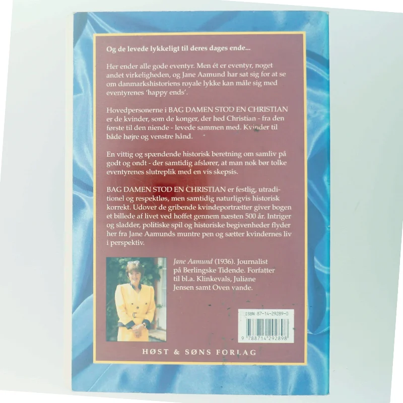 Bag damen stod en Christian af Jane Aamund (Bog)