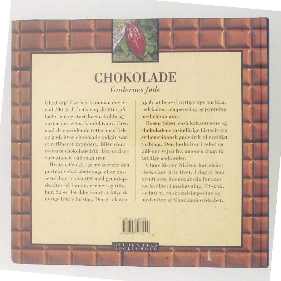 Chokolade af Claus Meyer Nielsen (Bog)