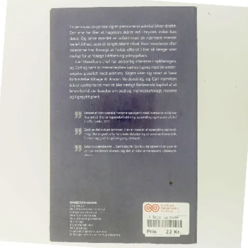 Den agtværdige morder af Jan Guillou (Bog)