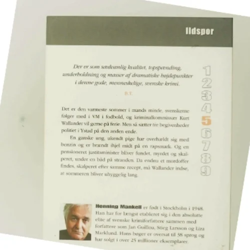 Ildspor af Henning Mankell