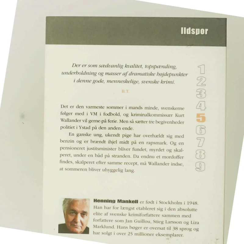 Ildspor af Henning Mankell