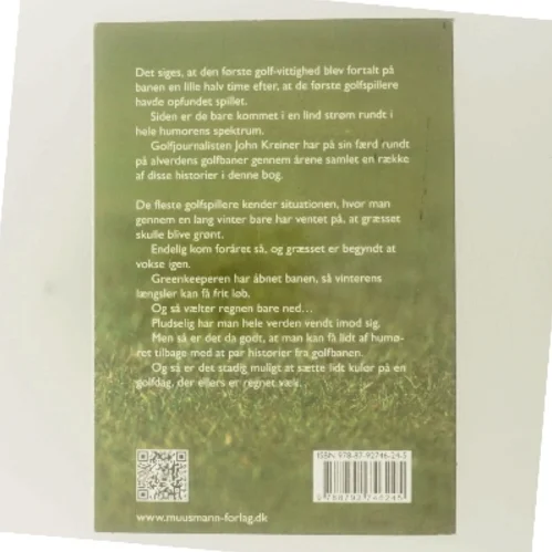 Golf - på en grå regnvejrsdag af John Kreiner (Bog)