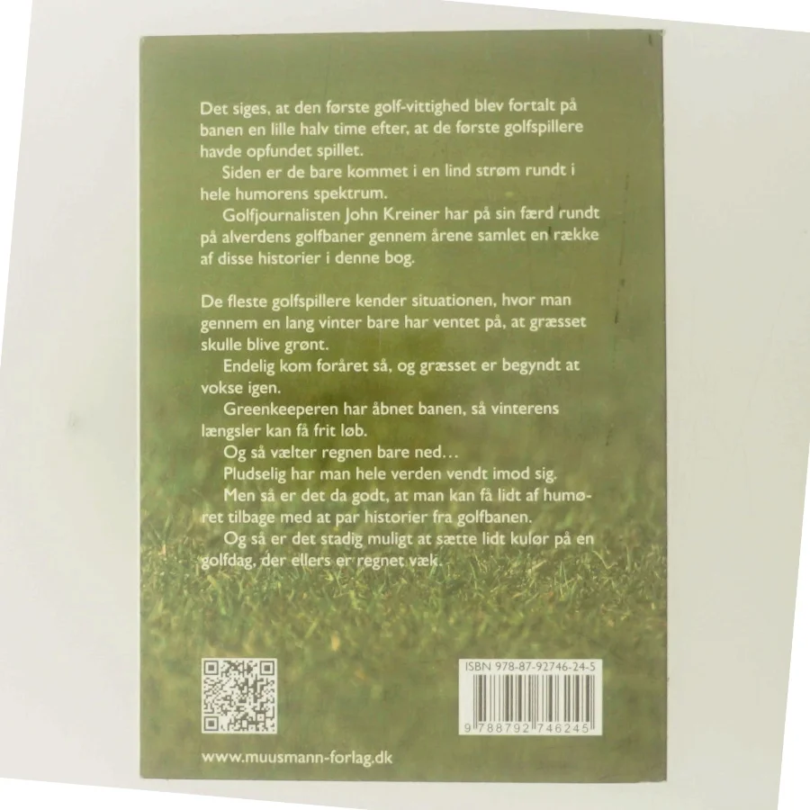 Golf - på en grå regnvejrsdag af John Kreiner (Bog)