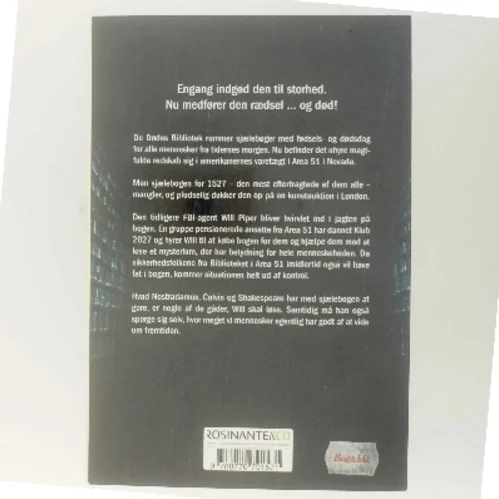 Sjælebogen af Glenn Cooper (Bog)