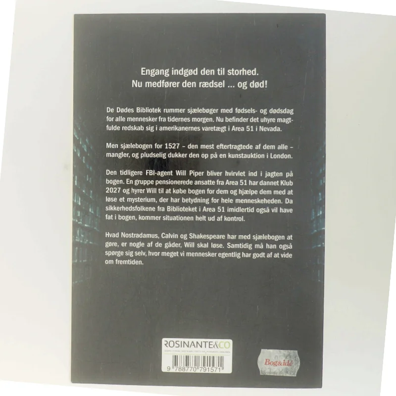 Sjælebogen af Glenn Cooper (Bog)