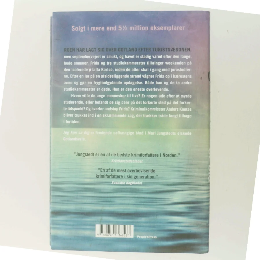 Jeg kan se dig : kriminalroman af Mari Jungstedt (Bog)