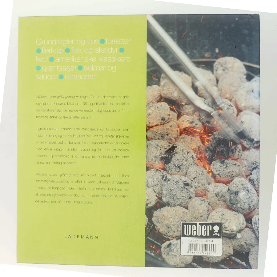 Webers store grillkogebog af Matthew Drennan (Bog)