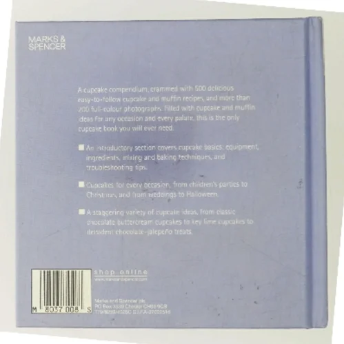 500 Cupcakes af <Bogens forfattere> (Bog)