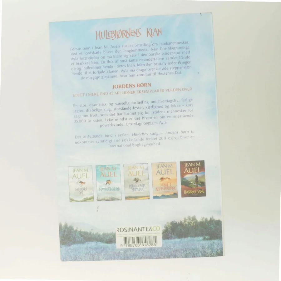 Hulebjørnens klan af Jean M. Auel (Bog)
