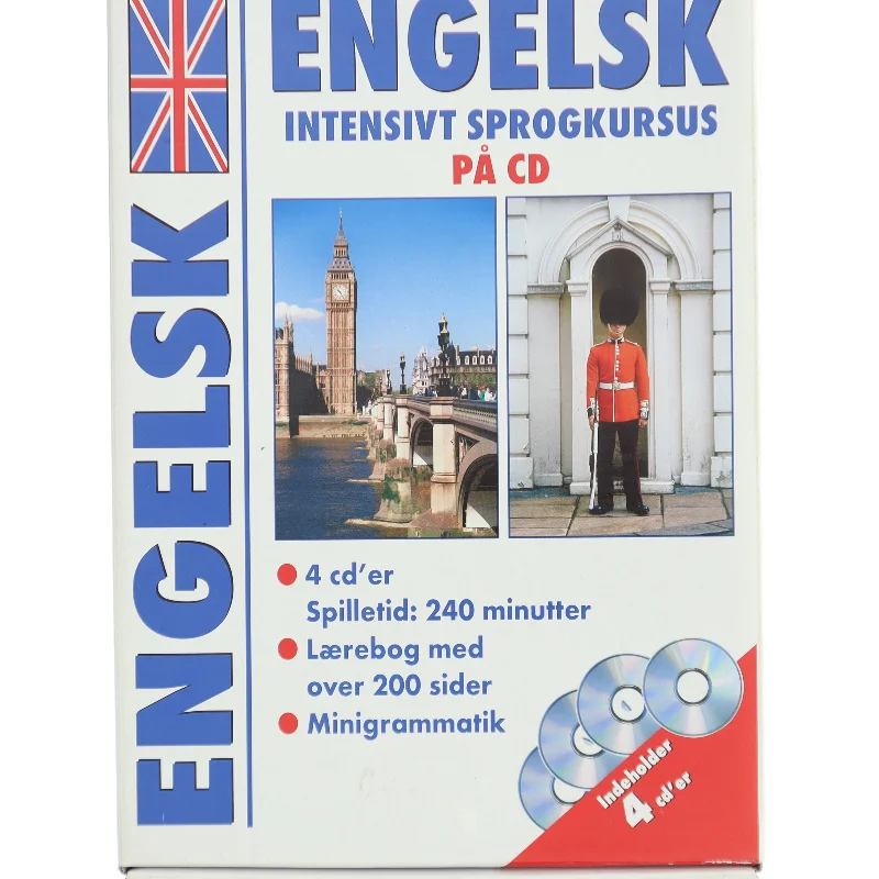Intensivt sprogkursus på cd - Engelsk (Bog)