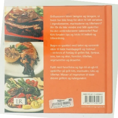 500 grill-hits af Paul Kirk (Bog)