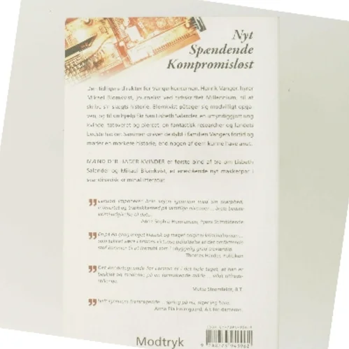 Mænd der hader kvinder af Stieg Larsson (Bog)