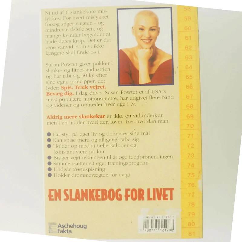 Aldrig mere slankekur : en slankekur for livet af Susan Powter (Bog)