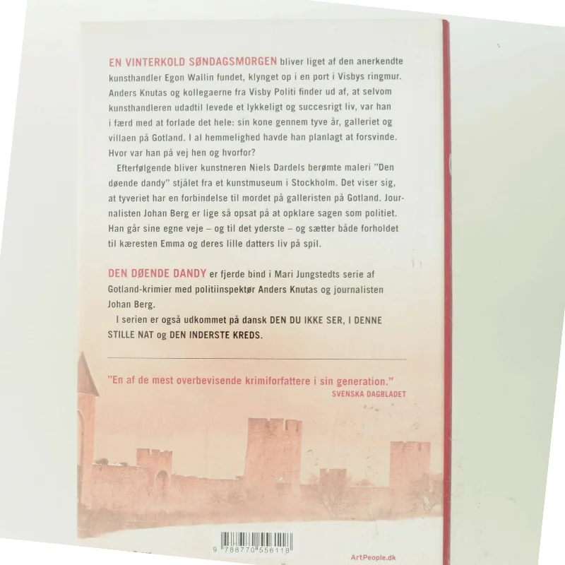 Den døende dandy : kriminalroman af Mari Jungstedt (Bog)
