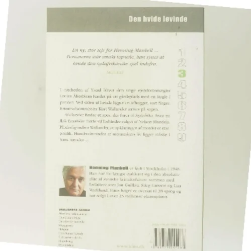Den hvide løvinde af Henning Mankell (Bog)