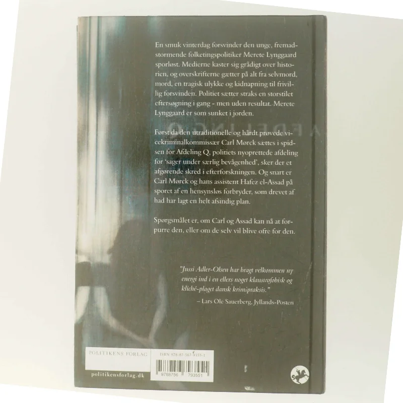 Kvinden i buret af Jussi Adler-Olsen (Bog)