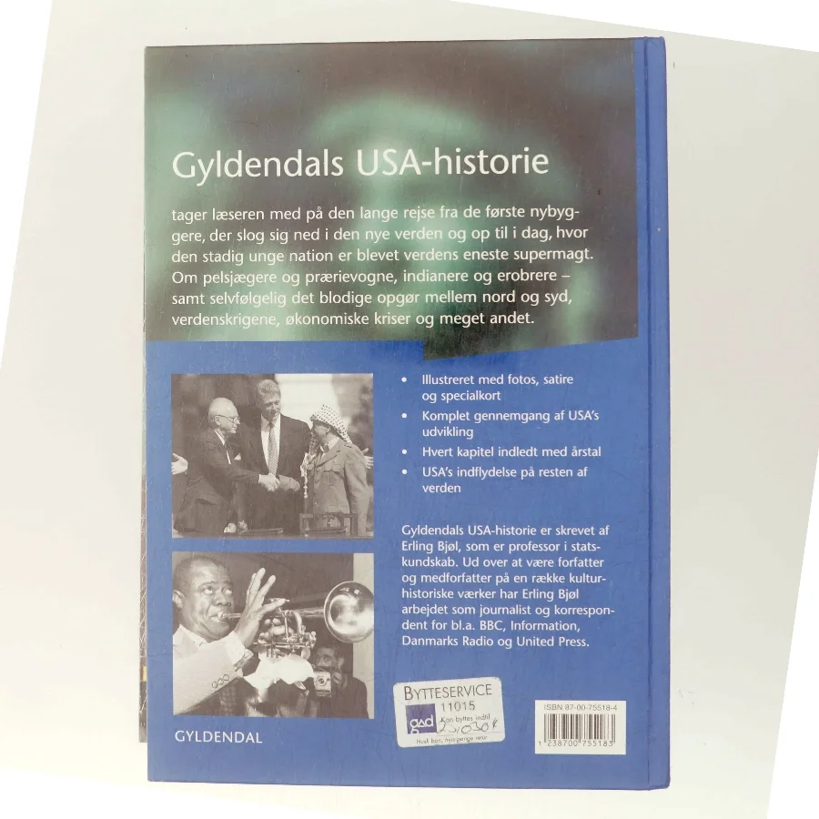 Gyldendals USA-historie af Erling Bjøl (Bog)