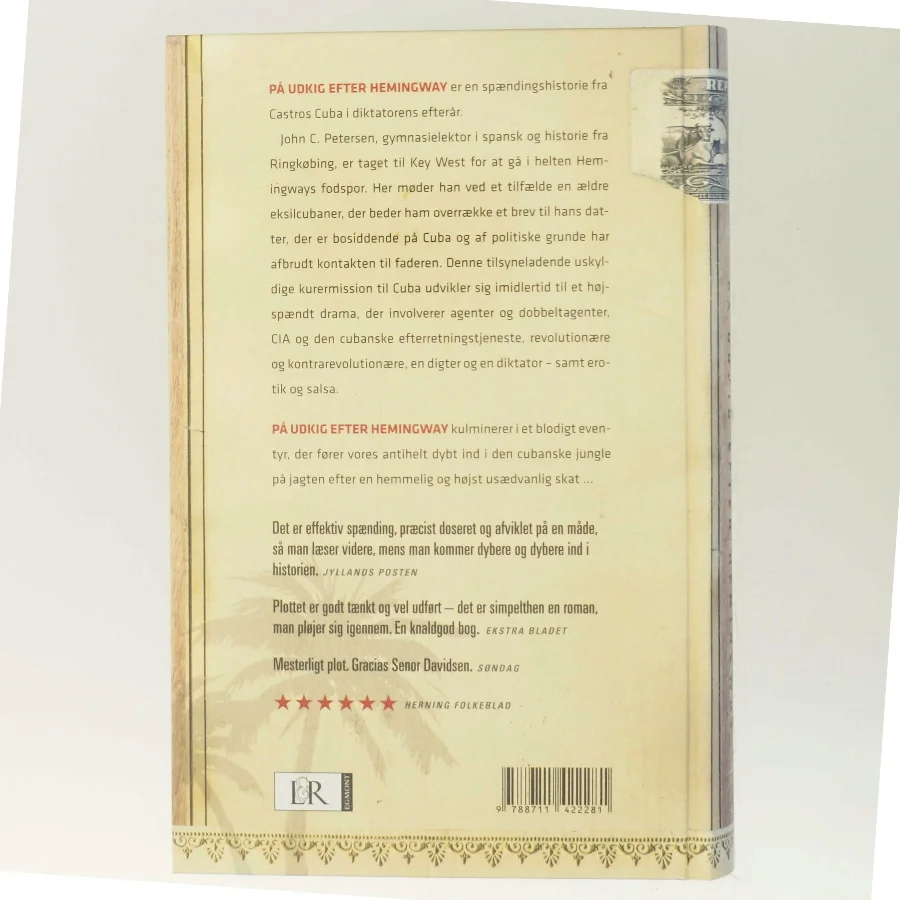 På Udkig Efter Hemingway af Leif Davidsen (Bog)