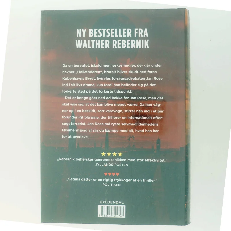 Satans datter : krimi af Walther Rebernik (f. 1972) (Bog)