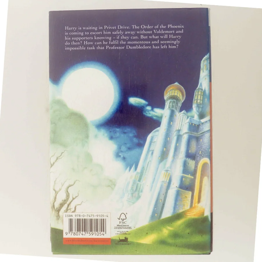 HP AND THE DEATHLY HALLOWS (7) ปกแข็ง af J. K. Rowling (Bog)